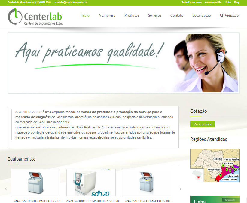 Centerlab | Central de Laboratórios